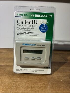 CI 55 CX Caller ID System - White